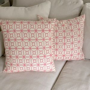 Custom pillow covers-pair